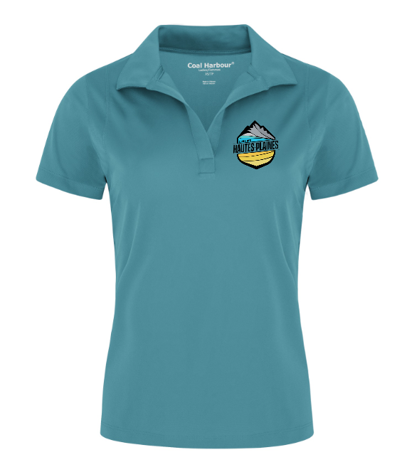 Polo à Manche Courte Femme - BRODERIE/EMBROIDERY - Women Short Sleeve Polo - Image 2